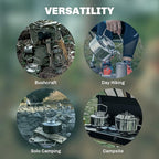 Fire-Maple Antarcti Portable 1 Liter Lightweight Stainless Steel Camping Kettle | Durable and Portable Camp Tea Pot | Ideal for Bushcraft and Outdoor Campfire Use