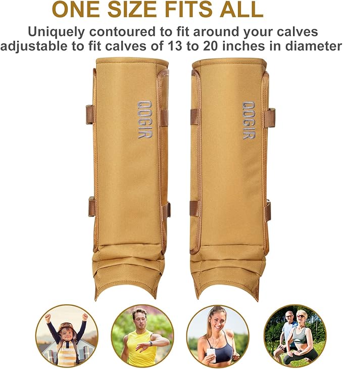 QOGIR Snake Gaiters for Hunting: Durable Snake Guards, Snake Gaiter Leggings for Men & Women, Snake Bite Protection for Lower Legs, Snake Proof Gaiters with Adjustable Size