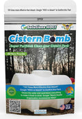 Cistern Tank Cleaner - Cistern Tank Bomb Cleaning Super Cleans your Cistern (100 Gram - Treats 5,000 Gallons)