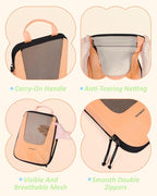 BAGSMART Compression Packing Cubes for Travel, 6 Set/5 Set/4 Set, Compression Suitcase Organizer Bags Set for Suitcases Travel Essentials, Lightweight Packing Organizers