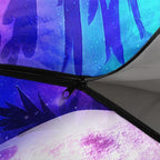 Galaxy Wolf Camping Sleeping Bags Warm & Cool Weather Waterproof Backpacking Blue Purple Starry Sky Sleeping Bag All Seasons Camping, for Adult Kids Boy Girls Camping Gear Equipment, Traveling