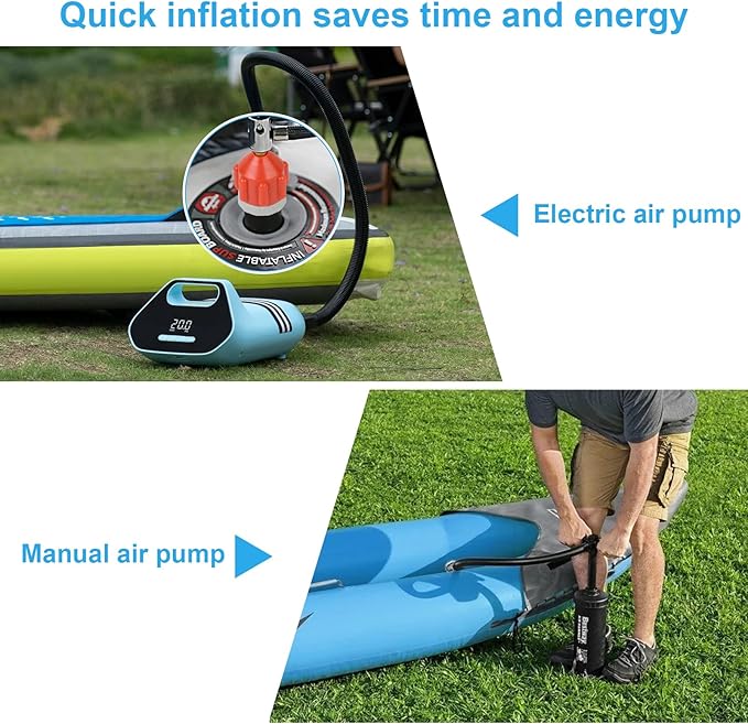 3 Pcs Paddle Board Pump Adapter, Premium Inflatable Boat SUP Pump Adaptor, Conventional Air Adapter Quickly Inflation, SUP Air Adapters for Stand-Up Paddleboard and Kayak