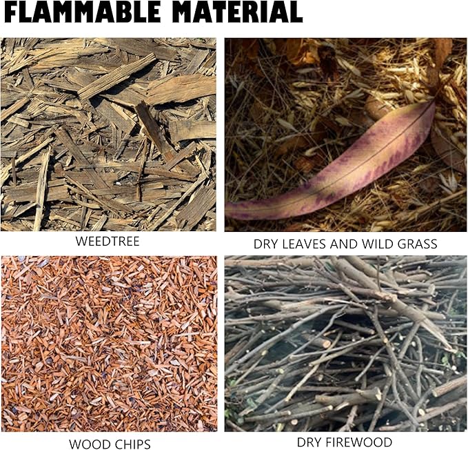 Portable Tripod Camping Stove,Wood-Burning Rocket Stove with Carry Bag, Ideal for Camping, Backyard Cooking & Outdoor Adventures