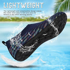 ANLUKE Womens Mens Water Shoes Barefoot Quick-Dry Aqua Socks for Beach Swim Surf Water Sport