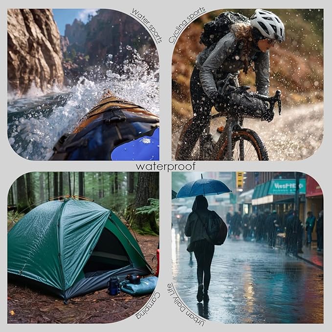 Dry Bags Waterproof Backpack, Waterproof backpack for Water sports,boating,Floating,hiking, camping and other outdoor activities 25L.(Blue)