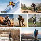 Snake Gaiters for Men Women Adjustable Waterproof Gators for Hiking Boots Lightweight Hunting Snake Guards for Lower Legs Snake Bite Proof Leggings Chaps