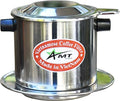 AMT 6.5 oz Coffee Maker, Phin Filter with Cork, Screw Down Coffee Dripper for Vietnamese Style Coffee at Home or Office