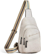 Sling Bag Crossbody Bags for Women Small Cross Body Bag Fanny Packs Chest Sling Purse for Daily Travel Leisure Sport