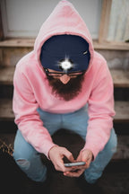 ATNKE LED Lighted Beanie Hat,USB Rechargeable 4 LED Running Headlamp Bright Cap with The Light Gifts for Men and Women