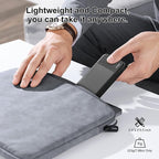 AsperX 2 Pack 10000mAh Portable Charger, USB C Fast Charging Power Bank Input & Output, Travel External Battery Pack Compatible with iPhone Samsung Android Phones, Heated Vest, Dual Black