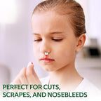 CURAD BloodStop Wound Dressing, 1” x 1”, Hemostatic Gauze Helps Stop Bleeding Quickly, For Cuts, Abrasions or Nosebleeds, 10 Count