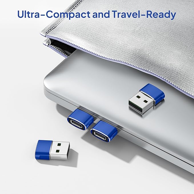 Elebase for Apple Watch Series 11 SE Ultra 3 Adapter,USB to USB C Adaptor,Type C Female to A Male Cable Converter for iWatch 9 10 9,Airpods 4 2,iPad 8th 9th 10th Air 4th 5th Mini 7 7th 6th Generation