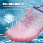 Water Shoes for Men Women, Quick-Dry Barefoot Aquashoes for Beach Swim, Water Sports Like Surf Kayak Yoga, Water Park