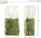 Keep it Fresh Produce Bags - 90 Reusable BPA Free Freshness Produce Bags & Twist Ties - Keeps Fruits, Veggies, and Flowers Fresher Longer