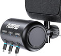 Retractable Car Backseat 3 in 1 Multi Charging Station Box with USB Type C Lightner Retractable Cables for All Phones | iPhone | Samsung | Android | Uber | Share Ride Customer Charging Dock