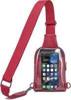 INICAT Sling Bag for Women Touchscreen Small Crossbody Cell Phone Purse Fanny Pack