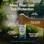 3 Moms Organics, TickWise 16oz Extra Strength Double Mama 2-Pack - DEET- Free, Tick and Insect Repellent, Plant Based Essential Oils, All Natural Ingredients, Safe for Kids, Adults, Dogs & Horses