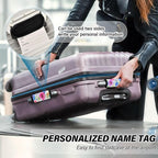 4 Pack Colorful Flowers Luggage Handle Wrap, Detachable Luggage Tag, Neoprene Suitcase Wrap with Comfort Grip & Bright Identifier for Suitcase, Travel Bag, Sports Bag
