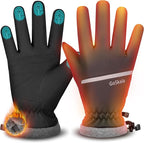 Winter Gloves Men Women,Waterproof Windproof Touchscreen Thermal for Cold Weather Outdoor Running Cycling Hiking
