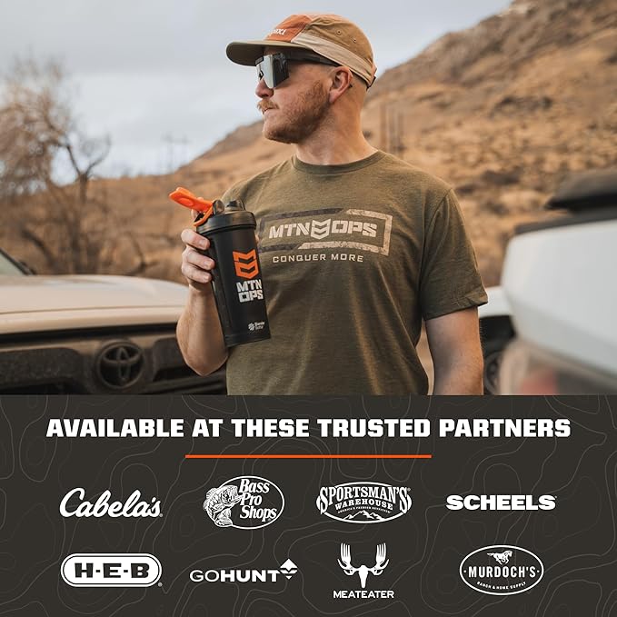 MTN OPS Ignite Energy Drink Powder, Naturally Gluten Free & Sweetened with Monk Fruit, Nitric Oxide Supplement Drink Mix, Caffeine & Nootropic Sugar Free Drink Mix, 45 Servings, Citrus Italian Ice