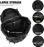 Mardingtop 70L Internal Frame Backpack for Camping,Hiking,Travel,Tactical Backpack with Rain Cover