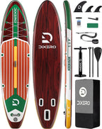 Inflatable Stand Up Paddle Board with SUP Accessories, Anti-Slip EVA Deck, 11'*33" Inflatable Paddle Boards for Adults & Youth of All Skill Levels