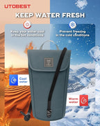 UTOBEST Insulated Insulation Bag, Fits 2L&3L Hydration Water Bladders, Lightweight & Water Resistant, Bladder is NOT Included