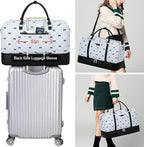 IBFUN Weekender Bags for Women, 21" Weekender Travel Bag, Travel Duffle Bag with Shoe Compartment Carry on Overnight Duffel Bag for Weekend Travel Business Trip, 3PCS