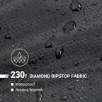 KingCamp Sleeping Bag for Adults, Cold Weather & Warm Extra Wide Big & Tall XL Portable Waterproof Flannel Sleeping Bags, Essentials Gear Accessories for Camping Backpacking Hiking Indoor & Outdoor