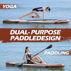 InnoExpo 11' Inflatable Stand Up Paddle Boards with Premium Accessories, Wide Stable SUP Paddle Board Design, Non-Slip Comfort Deck for Youth & Adults