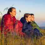 Horizon Hound Down Camping Blanket - Outdoor Travel Quilt | Sustainable, Insulated, Lightweight & Warm Gear for Sleep, Camping, Stadium, Hiking & Festivals | Water Resistant, Packable & Compact