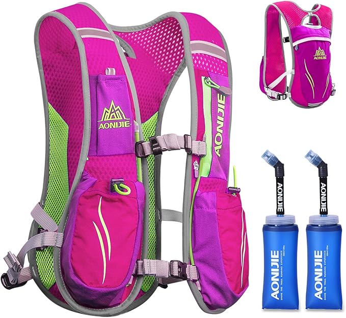 Azarxis Hydration Running Vest Backpack Pack 5L 5.5L for Women and Men Jogging Trail Race Marathon Cycling Hiking
