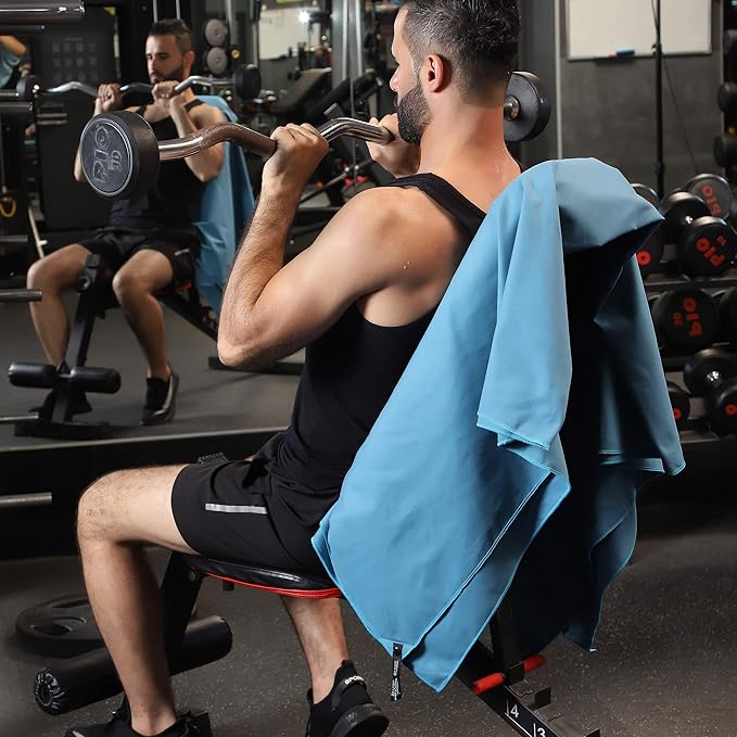 Rainleaf Microfiber Towel Perfect Travel & Gym & Camping Towel. Quick Dry - Super Absorbent - Ultra Compact - Lightweight. Suitable for Trip, Beach, Shower, Backpacking, Pool