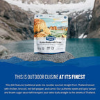 Backpacker's Pantry Drunken Noodles with Chicken | Freeze Dried Backpacking & Camping Food - Emergency Food - 27 Grams of Protein - 6 Count