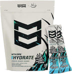MTN OPS Hydrate Electrolytes Powder Drink Mix, 20 Single Serving On-The-Go Electrolyte Packs with Over 1000mg of Electrolytes per Serving, Hush Summit Surge