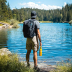 Super Sparrow Insulated Water Bottle - 17 Oz / 25 Oz / 32 Oz - Standard Mouth FlipFlow Flask - BPA Free, Leak Proof Drink Bottle- Ergonomic Straw Water Bottles for Work, Gym, Travel, Sports