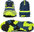 Kricely Men's Trail Running Shoes Non Slip Hiking Shoes Tennis Shoes Fashion Sneakers Workout Footwear