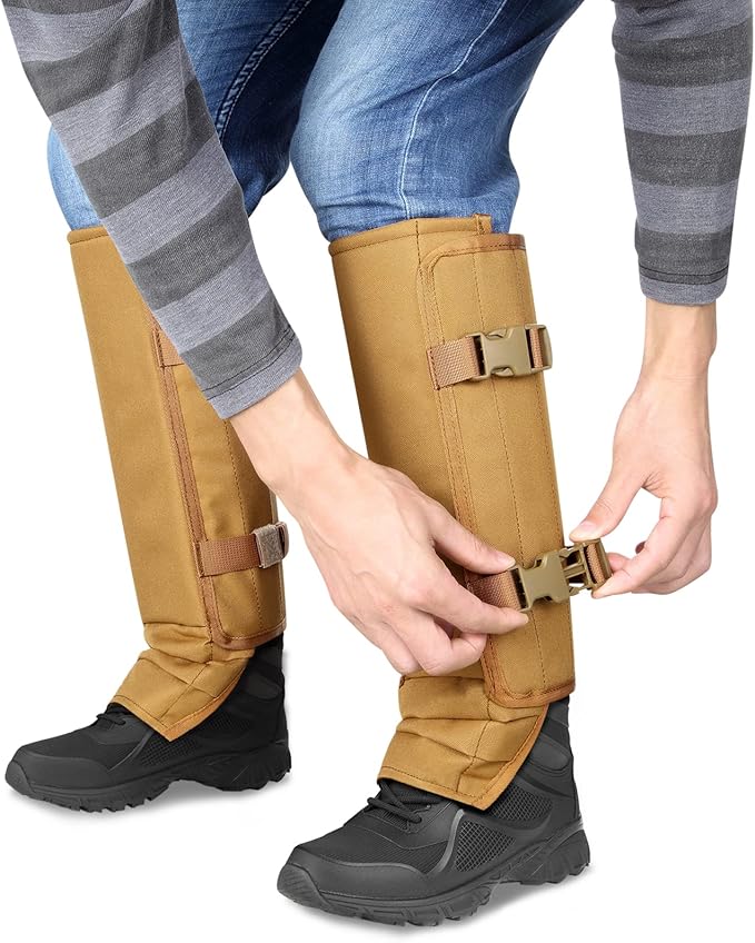 TREKMASTER Snake Gaiters Snake Chaps: Waterproof Snake Guards Snake Bite Protection for Lower Legs, Snake Proof Gaiters