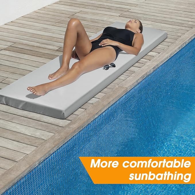 CYMULA Camping Cot Mattress 2in Memory Foam Sleeping Pad,Soft Warm Non-Slip Camping Mattress Topper with Retaining for Adults,Portable Roll up Pad for Travel(75 x30)（only Mattress）