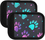 Dog Paw Luggage Handle Wrap, Luggage Identifiers, Bag Strap Cover, Suitcase Wraps Tags, Travel Accessories, 2 Pack