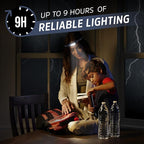 Energizer Universal Plus LED Headlamp, Lightweight Bright Headlamp for Outdoors, Camping and Emergency Light for Adults and Kids, Includes Batteries, Pack of 2