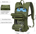 NOOLA Hydration Backpack with 3L TPU Water Bladder, Tactical Molle Water Backpack for Men Women, Hydration Pack for Hiking, Biking, Running and Climbing