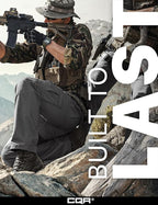 CQR Men's Tactical Pants, Water Resistant Ripstop Cargo Pants, Lightweight EDC Work Hiking Pants, Outdoor Apparel