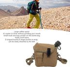 Outdoor Water Canteen, 1.5L Large Capacity Outdoor Water Bottle Handheld Portable Flat Camping with D Shaped Buckle & Adjustable Strap Buckle for Camping, Backpacking, Hiking