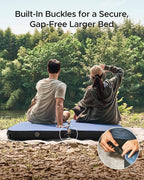 ACACIA 4.3" Thick Self Inflating Sleeping Pad with Foam | Innovative Y-Shaped Telescopic Structure | Ultraportable Camping Mattress | Outdoor Compact Air Mat for Tent Car |