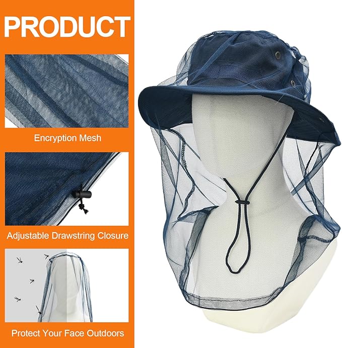 Sun Hats for Men Women Bucket Hat UPF 50+ Boonie Hat Foldable UV Protection Hiking Beach Fishing Summer Safari