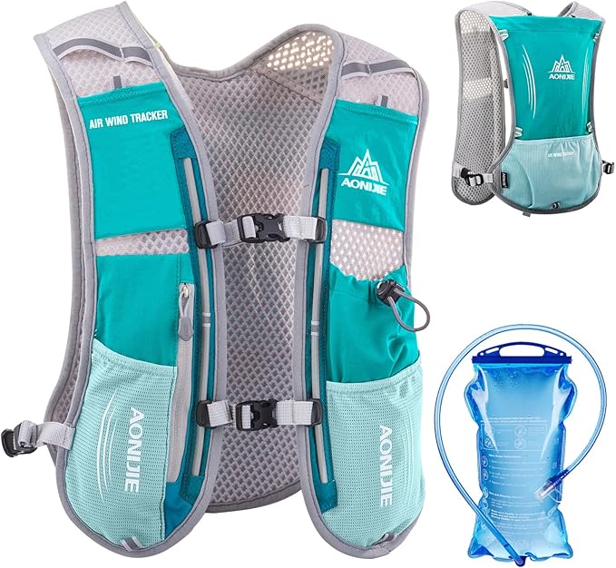 Azarxis Hydration Running Vest Backpack Pack 5L 5.5L for Women and Men Jogging Trail Race Marathon Cycling Hiking