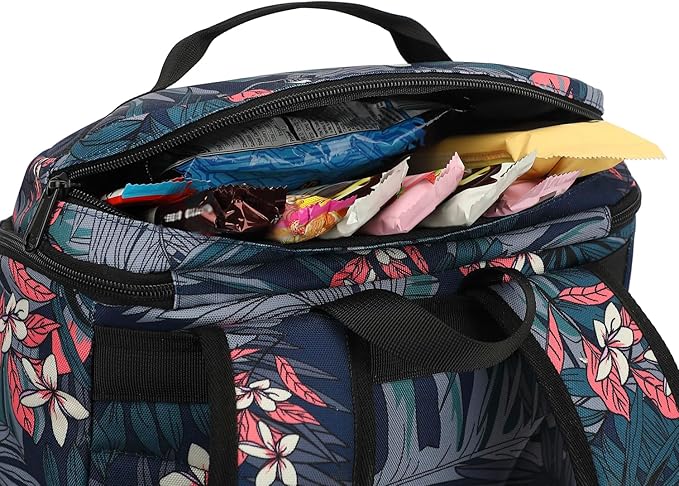 Kalesi Cooler Backpack 36 Cans Lightweight Insulated Backpack Cooler Leak-Proof Travel Camping Lunch Backpack Outdoor Cutlery Backpack for Men and Women