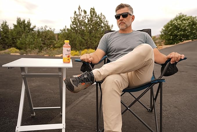 Quick-Fold Camping Table Made with Weather-Resistant Aluminum (Made by Caddis Sports)