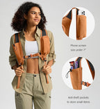 10L Small Hiking Backpack Travel Daypack Lightweight Packable Back Pack for Women Men(Orange)